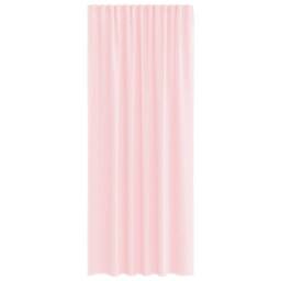 Berkfield Home Voile Curtains with Rod Pockets 2 pcs Light Pink - thumbnail 4