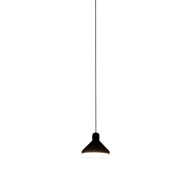 Netlighting Antaras 1 Light Pendant 8W LED 3000K 590lm Black 3yrs Warranty - image 1