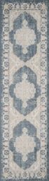 Desire Rugs Maia Washable Orchid Floral Traditional Area Rug Non-Slip -Living Room in Navy - Size: 120 cm x 180 cm - thumbnail 6