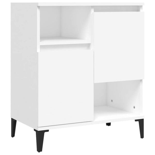 Berkfield Home Sideboard White 60x35x70 cm Engineered Wood - Size: 60 x 35 x 70 cm - image 1