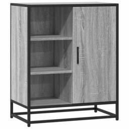 Berkfield Home Sideboard Grey Sonoma 62x35x76 cm Engineered Wood - Size: 62 x 35 x 76 cm - thumbnail 1