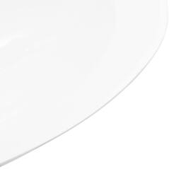 Berkfield Home Wash Basin 59.3x35.1x10.7 cm Mineral Cast/Marble Cast White - thumbnail 6
