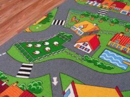RugsX Little Village Rug - Size: 300 cm x 300 cm - thumbnail 5