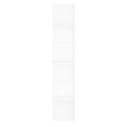 Berkfield Home TV Cabinet White 152x22x113 cm Engineered Wood - Size: 152 x 22 x 113 cm - thumbnail 5