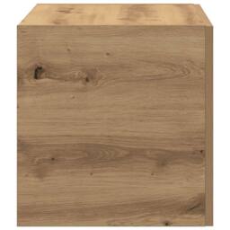 Berkfield Home Wall Cabinet Artisan Oak 80x39x40 cm Engineered Wood in Brown - Size: 80 x 39 x 40 cm - thumbnail 6