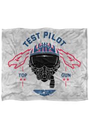 Top Gun: Maverick Test Pilot Silky Touch Super Soft Throw Blanket 152 X 127 cm in White - thumbnail 1