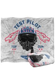 Top Gun: Maverick Test Pilot Silky Touch Super Soft Throw Blanket 152 X 127 cm in White - thumbnail 2
