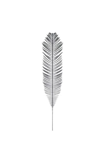 VFM e-Store Christmas Tree Decoration Glitter Xmas Fern Ornament X 1 58cm Silver - image 1