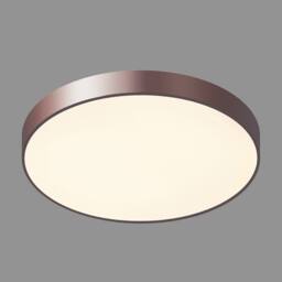 Netlighting Modern LED Flush Ceiling Light Coffee Warm White 3000K 3600lm in Brown - thumbnail 2