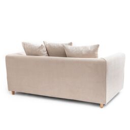 Abakus Direct Jumbo Grid 2 Seater Sofa with Cushions in Grey, Beige or Green - thumbnail 7