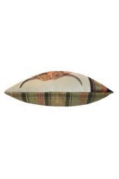 Evans Lichfield Hunter Highland Cow Hand-Painted Watercolour Printed Cushion - Size: 43 cm x 43 cm - thumbnail 3