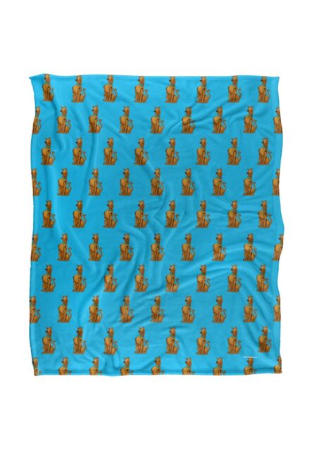 Warner Brothers Scooby Doo Officially Licensed Silky Touch Super Soft Throw Blanket 152 x 127 cm in White - image 1