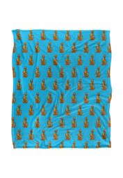 Warner Brothers Scooby Doo Officially Licensed Silky Touch Super Soft Throw Blanket 152 x 127 cm in White - thumbnail 1