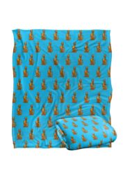 Warner Brothers Scooby Doo Officially Licensed Silky Touch Super Soft Throw Blanket 152 x 127 cm in White - thumbnail 2