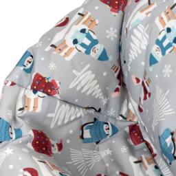 icon Kids Printed Santa Claus Christmas Childrens Bean Bag Armchair - Size: Medium - thumbnail 6