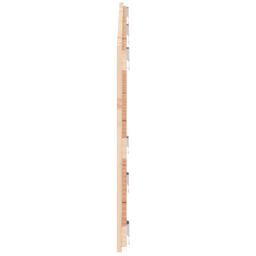 Berkfield Home Wall Headboard 147x3x60 cm Solid Wood Pine in Brown - Size: 147 x 3 x 60 cm - thumbnail 5