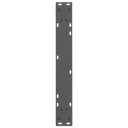 Berkfield Home Dining Table Legs V-Shape 2 pcs Anthracite 70x(72-73.3) cm Steel in Charcoal - thumbnail 7