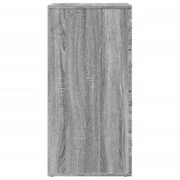 Berkfield Home Sideboards 2 pcs Grey Sonoma 60x39x80 cm Engineered Wood - Size: 60 x 39 x 80 cm - thumbnail 6