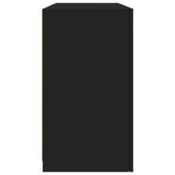 Berkfield Home Sideboard with LED Lights Black 123x37x67 cm - Size: 123 x 37 x 67 cm - thumbnail 7