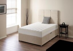 Somnior Pure Relief Memory Foam Rolled Mattress in White - Size: Small Single - thumbnail 3