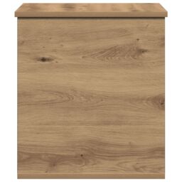 Berkfield Home Storage Box - Artisan Oak - 40x42x46 cm - Engineered Wood in Brown - Size: 40 x 42 x 46 cm - thumbnail 8