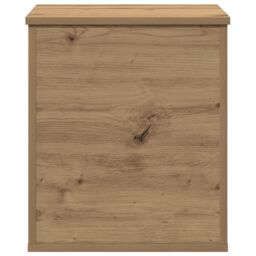 Berkfield Home Storage Box - Artisan Oak - 40x42x46 cm - Engineered Wood in Brown - Size: 40 x 42 x 46 cm - thumbnail 7