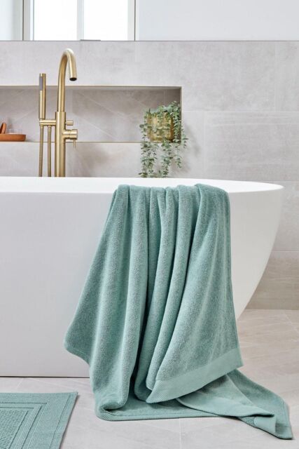 CHRISTY 'Luxe' Elegant 100% Turkish Cotton 730GSM Towels in Light Blue - image 1