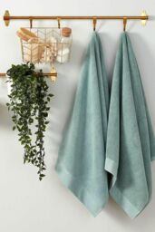 CHRISTY 'Luxe' Elegant 100% Turkish Cotton 730GSM Towels in Light Blue - thumbnail 4