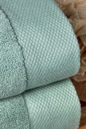 CHRISTY 'Luxe' Elegant 100% Turkish Cotton 730GSM Towels in Light Blue - thumbnail 3