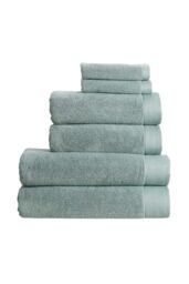CHRISTY 'Luxe' Elegant 100% Turkish Cotton 730GSM Towels in Light Blue - thumbnail 2