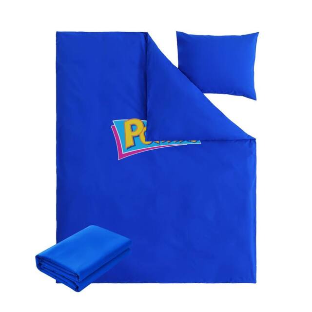 simpa 3PC Blue Reversible Single Duvet Bedding Set - image 1