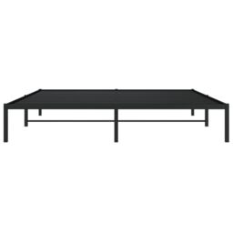Berkfield Home Metal Bed Frame Black 180x200 cm Super King Size - thumbnail 5