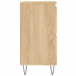 Berkfield Home Sideboards 3 pcs Sonoma Oak Engineered Wood in Light Tan - thumbnail 7