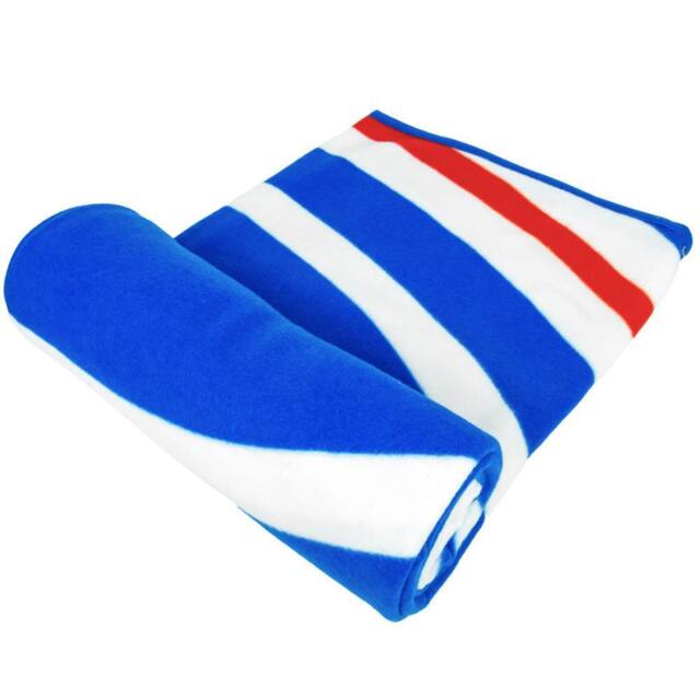 Rangers FC Pulse Fleece Blanket in Blue - image 1
