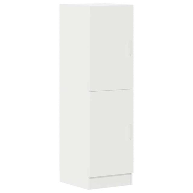Berkfield Home Kitchen Cabinet White 38x41.5x131.5 cm Engineered Wood - image 1