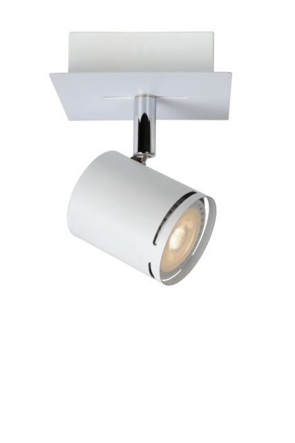 Lucide 'RILOU' Dimmable Rotatable Stylish Indoor LED Ceiling Spotlight GU10 in White - image 1