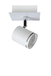 Lucide 'RILOU' Dimmable Rotatable Stylish Indoor LED Ceiling Spotlight GU10 in White - thumbnail 2
