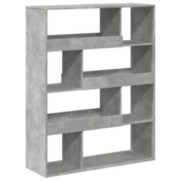 Berkfield Home Room Divider Concrete Grey 100x33x125.5 cm Engineered Wood - thumbnail 6