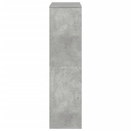 Berkfield Home Room Divider Concrete Grey 100x33x125.5 cm Engineered Wood - thumbnail 5