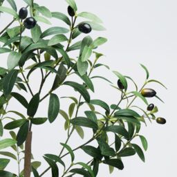 OHS Artificial Olive Tree Plant in Pot Home Decor Party New Home Natural Style 110cm in Green - thumbnail 5