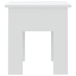 Berkfield Home Coffee Table White 40x40x42 cm Engineered Wood - Size: 40 x 40 x 42 cm - thumbnail 5