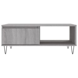 Berkfield Home Coffee Table Grey Sonoma 90x60x35 cm Engineered Wood - Size: 90 x 60 x 35 cm - thumbnail 5