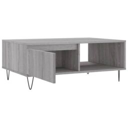 Berkfield Home Coffee Table Grey Sonoma 90x60x35 cm Engineered Wood - Size: 90 x 60 x 35 cm - thumbnail 6