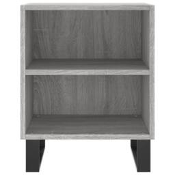 Berkfield Home Elegant Bedside Cabinets 2 pcs Grey Sonoma 40x30x50 cm Engineered Wood - Size: 40 x 30 x 50 cm - thumbnail 5