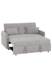 Seconique Chelsea Sofa Bed in Grey - thumbnail 3