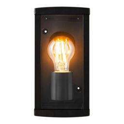 Nordlux Vintage Outdoor Wall Light Black Metal E27 Weatherproof - Mains Powered, IP44 - thumbnail 2