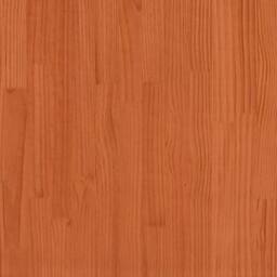 Berkfield Home Bed Frame with Headboard Wax Brown 150x200 cm King Size Solid Woo… - thumbnail 8