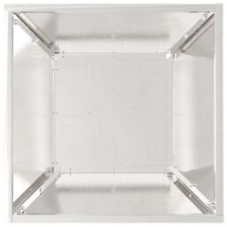 Berkfield Home Garden Bowl Planters 5 pcs 40x40x15 cm Stainless Steel in Silver - Size: 40 x 40 x 15 cm - thumbnail 9