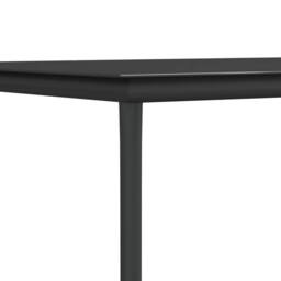 Berkfield Home 5 Piece Garden Dining Set Black Textilene & Steel - thumbnail 7