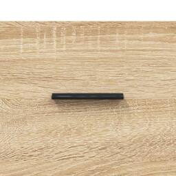 Berkfield Home Highboard Sonoma Oak 69.5x31x115 cm Engineered Wood in Light Tan - thumbnail 9